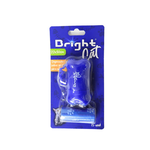 Dispensador bolsas sanitaria para mascotas